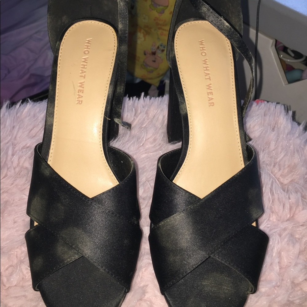 Black heels